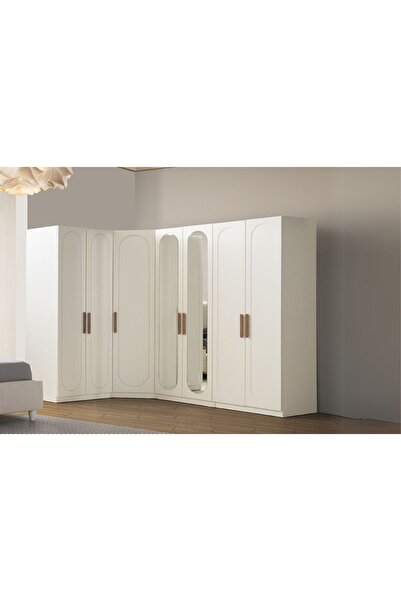 Doressa Home Boho Köşe Gardırop