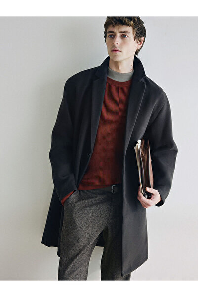 LC Waikiki Peak New Season Standard Fit Men's Cashmere Coat