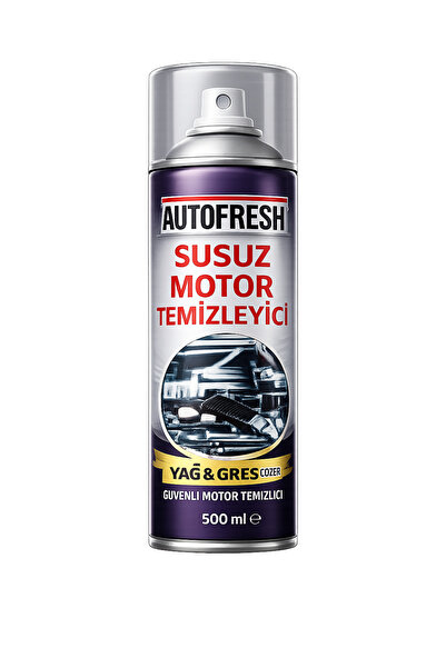 AutoFresh Susuz Motor Temizleyici Sprey 500 ml – Yağ & Gres Çözücü, Parlatıcı...
