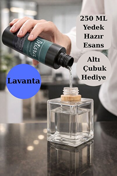 misra home collection 250 ml Lavanta (Yedek Hazır Esans) Kokusu oda kokusu ba...