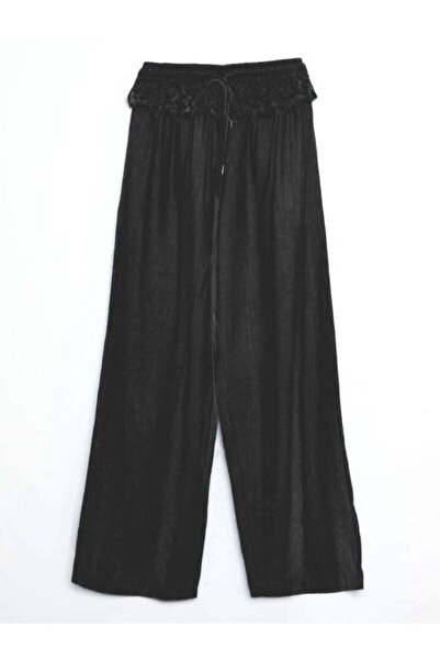 Robin 38450 Lined Tulle Trousers Black