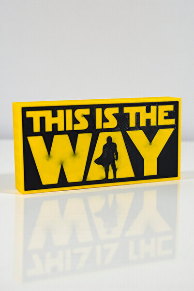 Hunga Mandalorian - This is The Way Masa Üstü Dekoru
