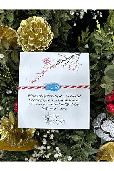 Marteniçka Bileklik Mavi Balık Figürlü