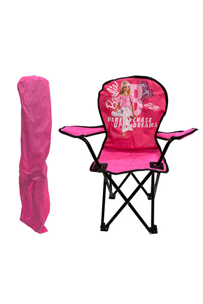 HOT WHEELS Barbıe Pembe Lisanslı Çocuk Kamp Sandalyesi
