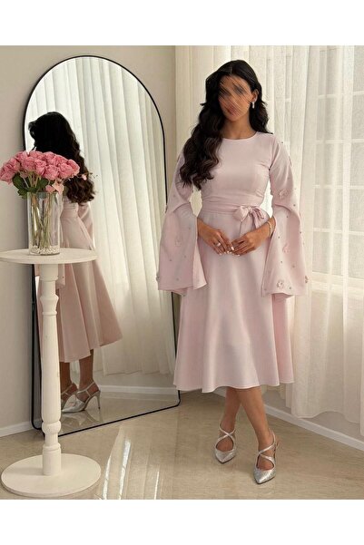 Barbie Fashion soft pink dress