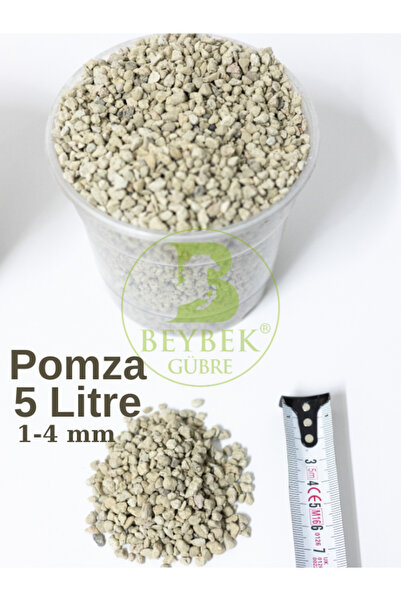 Beybek Gübre Pomza Süper İnce Pomza 5 Litre Beybek 1-4 mm