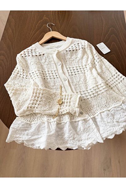 qarmacha Fistolu Delikli Hırka