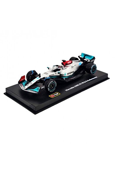 Bburago Collection Модел на кола Mercedes-Benz F1 W13 E #63 2022 George Russe...