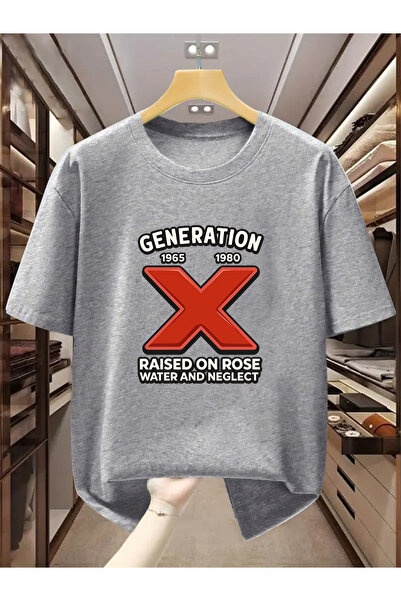 ibibik moda Unisex Oversize Van Gogh Printed Cotton Crew Neck Short Sleeve Bl...