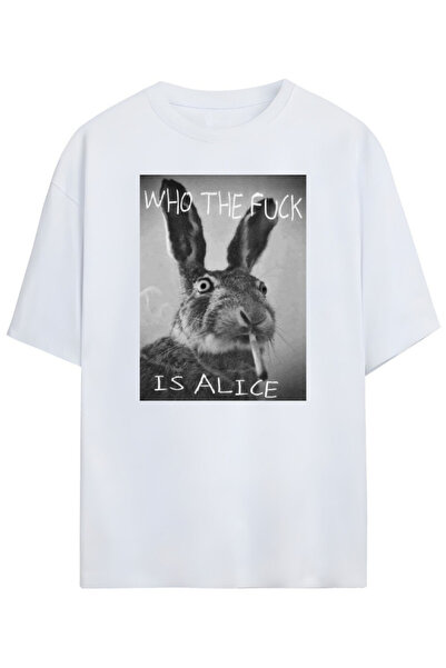 Pandorica's Alice in Wonderland Design Funny T-Shirt with Writing
