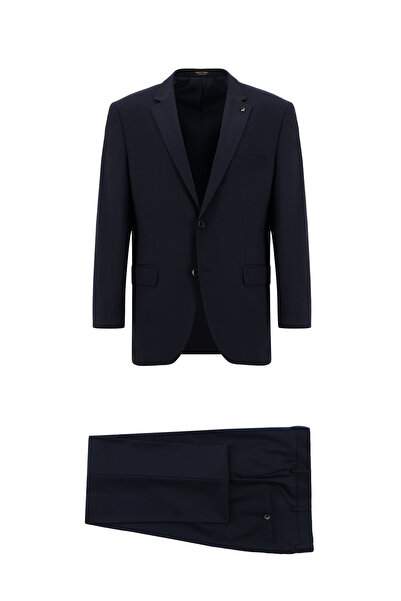 Abdullah Kiğılı 4 Drop Relaxed Fit Rahat Kesim Yünlü Desenli Kombinli Takım E...