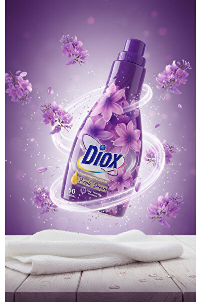 Diox Purple Dream kokulu Konsantre Yumuşatıcı 1,5L (60 loads)