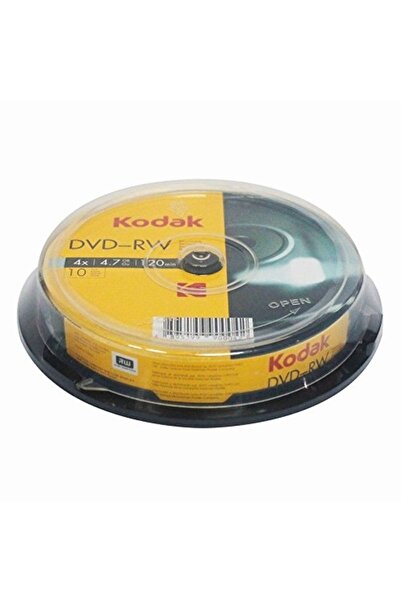 Delixa DVD-RW 10 Adet 4x 4.7GB Caxebox Yazılabilir DVD