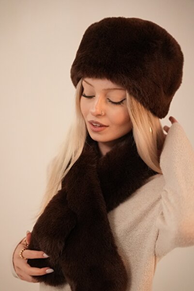 A&C Kürk KALPAK ATKI SET