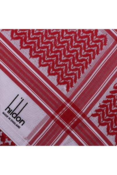 Gerenic Hildon red formal English shemagh