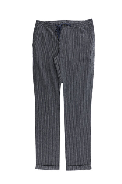 Abdullah Kiğılı 6 Drop Regular Fit Standard croială Talie elastică cu șnur Ç ...