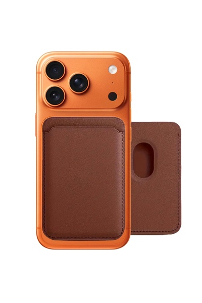 Delixa iPhone 17/16/15/14/13/12 Serisi için Cüzdan MagSafe ile Uyumlu Telefon...