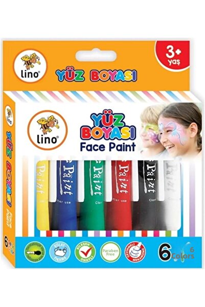 BRF Elizberrasell Lino Washable Face Paint, 6-Pack 1162345