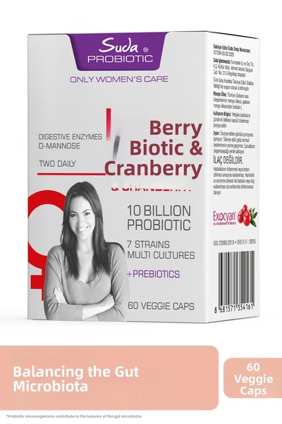 Suda Vitamin بيريبيوتيك تورنا بروبيوتيك مع بذور + بريبيوتيك + دي-مانوز لصحة ا...