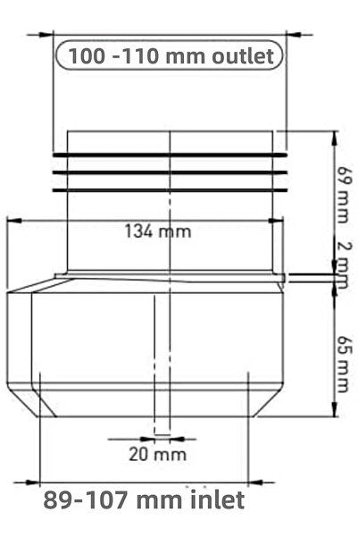 Yıldızan esnshop مقعد مرحاض بلاستيكي إكسنتريك كادا 110 Q ناعم ومرن ومقاوم للت...