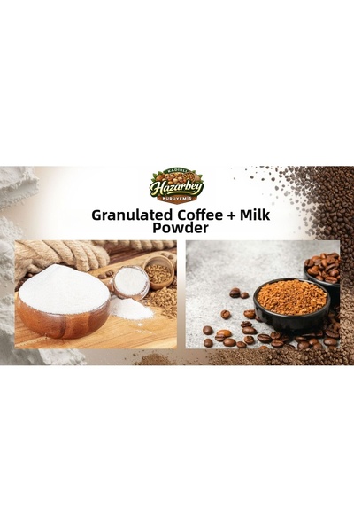 KADİRLİHAZARBEY Granulated Coffee 100 Gr + Gift Milk Powder 100 Gr