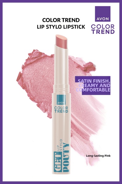 AVON Color Trend Lip Stylo Lipstick - Lasting Pink
