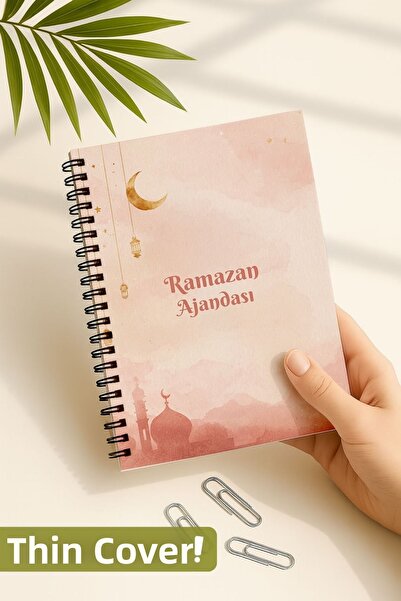 Eldesen Tasarım غلاف رفيع، جدول أعمال رمضان، الصلاة، الحجامة، الترافيغ، المخط...