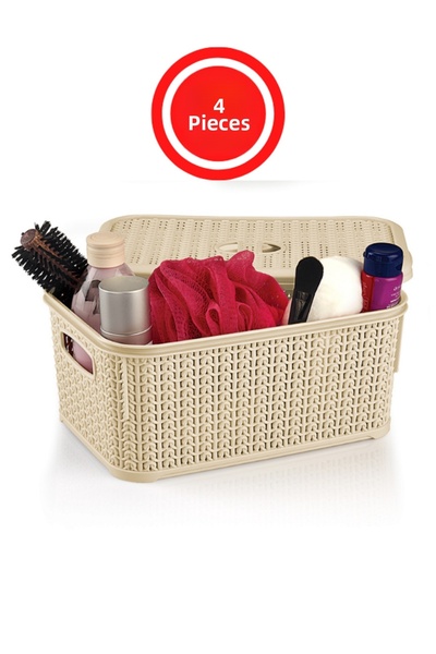 Melkan Home Cutie multifuncțională cu capac și organizator și organizator în ...