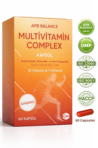 APB مركب التوازن متعدد الفيتامينات 60 كبسولة