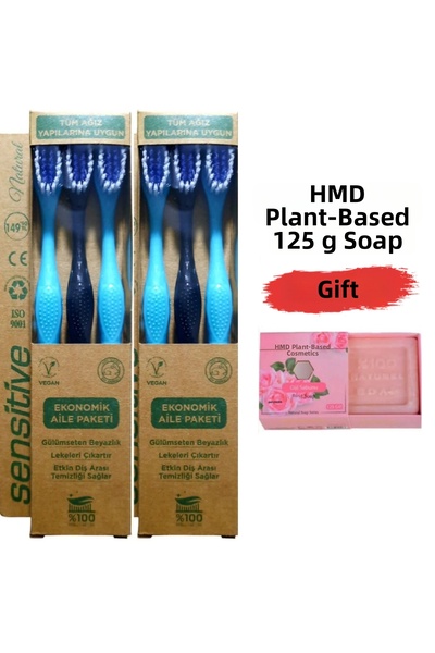 Sensitive Mr. Fresh Hmd - Medium Hard 3-Pack Toothbrush