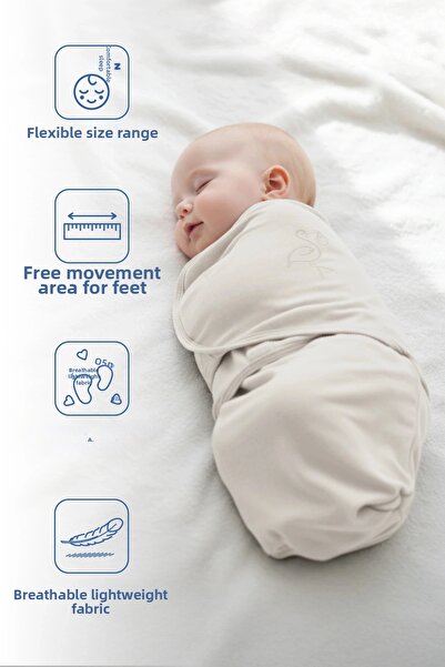 Babyjem Înveliș din bumbac Interlog Ecru