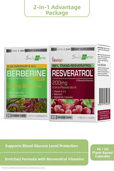 Suda Vitamin Resveratrol & Berberine