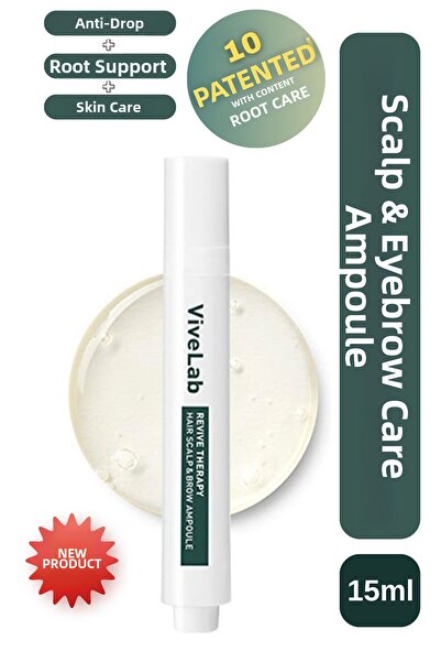 ViveLab أمبولة ريفايف ثيرابي للعناية بالشعر وفروة الرأس والحواجب / أمبولة الع...