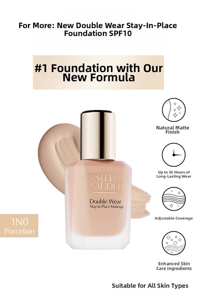 Estee Lauder Фон дьо тен Double Wear, дълготраен, матов, със защита от слънце...