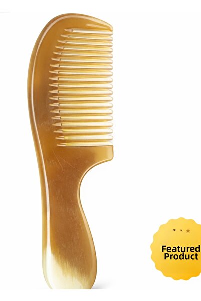 Efsoon Organics Natural Ram Horn Comb – Small Size
