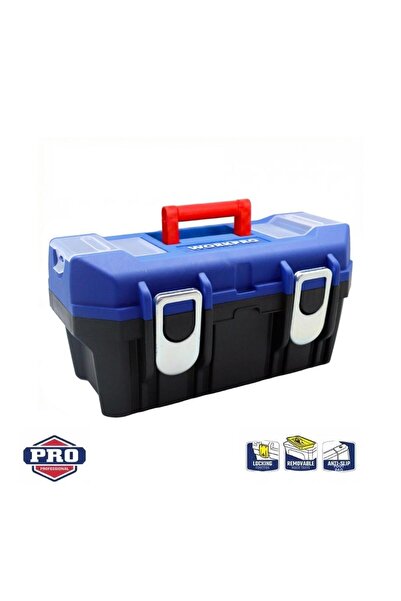 Workpro Wp283018 22'' Metal Locking Plastic Tool Bag