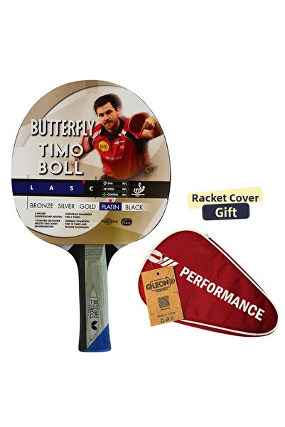 BUTTERFLY مضرب تيمو بول بلاتينيوم لتنس الطاولة معتمد من الاتحاد الدولي لتنس ا...