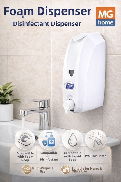 VENON ❤️ ماكينة رغوة 720 مل 🧼   جهاز صابون سائل مثبت على الحائط من ديزينبكتا...