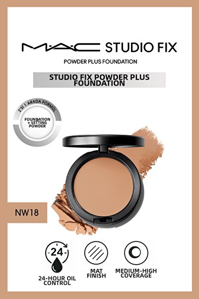 M.A.C بودرة أساس مثبتة للبشرة من إسفنثيك سيلكيد ند إنتيغرال، تدوم لمدة 24 ساع...