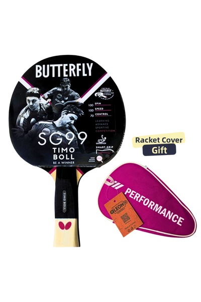 BUTTERFLY مضرب تنس الطاولة تيمو بول SG 99 معتمد من الاتحاد الدولي لتنس الطاول...