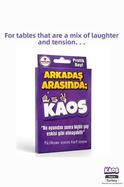 GameBulance Chaos Card Game among Friends |   Fun Confession and Confrontatio...