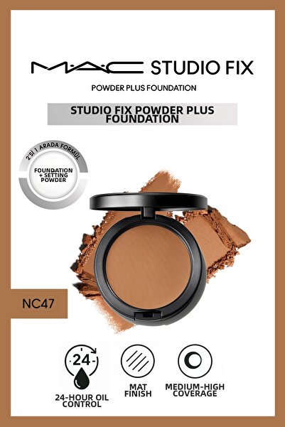 M.A.C Skin Tone Equalizer 24 Hour Oil-Control Silky Nc47 Stabilizing Powder F...