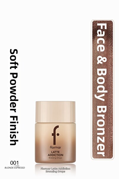 Flormar Latte Moisturizing Effect & Natural Glow Face and Body Bronzer