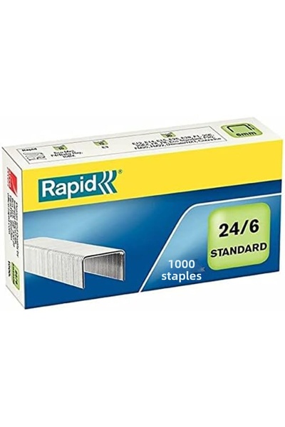 Nacario Nrcrioshop Staple Wire, 1000 Pack, 24/6 Mm, 1m Standard, 24855600 120...