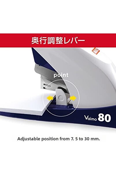 Yıldızan Edl Shop Hd-11Ufl/W Bimo 80 Flat Stapler, 80 Pieces, White Edl Shop ...