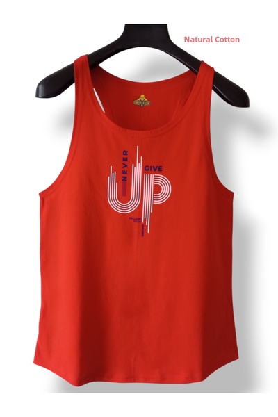 MUTLUGYM Men's Sports Tank Top Cotton Fabric Fitness & Gym Training