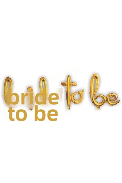 Nacario Nrcrioshop Gone with the Wind Elyazlı Bride to Be Foil Balloon 1201248