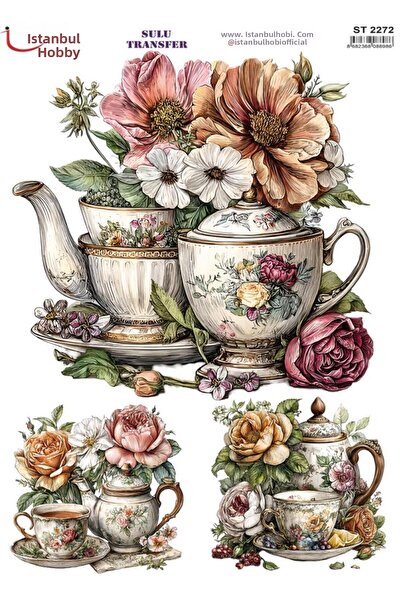 İstanbul Hobi Water Transfer Paper 25X35Cm St-2272