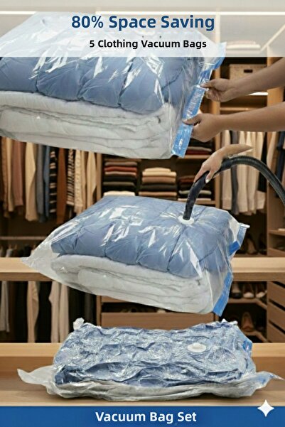 gogidigo aradığın o 5 قطع (50 × 70) سم مجموعة أكياس سحب وفراغ وحقيبة سحب وفراغ