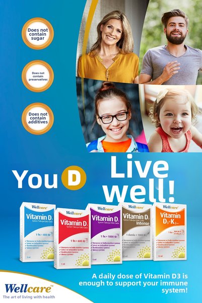 Wellcare فيتامين د3 600 وحدة دولية - 5 مل
